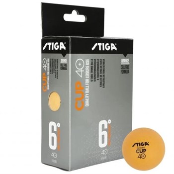 Stiga Cup 6lı Masa Tenisi Pinpon Topu Turuncu 1110-2510-06