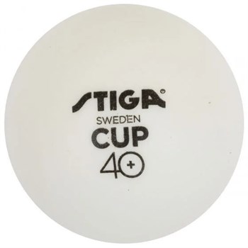 Stiga Cup 6lı Masa Tenisi Pinpon Topu Beyaz 1110-2510-06