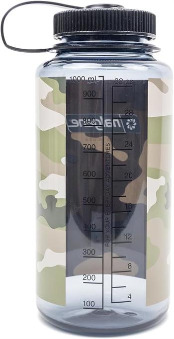 Nalgene 32 Oz WM Camo Suluk Matara 1 Litre Kamuflaj