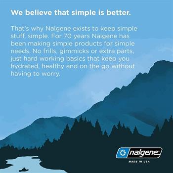 Nalgene Narrow Mouth Suluk 1 Litre 32 Oz Şeffaf
