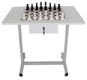 Panda Satranç Tahtaları Satranç Masası Komple Metal Ayaklı 