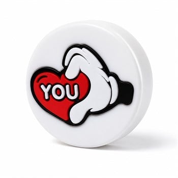 Pros Pro Love You Kalp Figürü Tekli Titreşim Önleyici