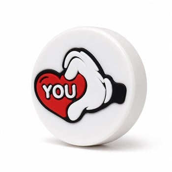 Pros Pro Love You Kalp Figürü Tekli Titreşim Önleyici