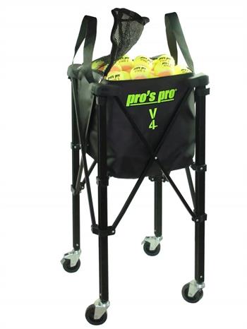 Pros Pro Sepetli Tenis Topu Arabası 150 Top Kapasiteli