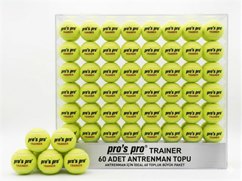Pros Pro Trainer 60lı Tenis Topu