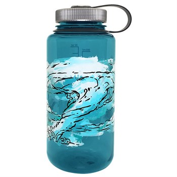 Nalgene 32 Oz WM Trout Wind Suluk Matara 1 Litre Turkuaz 682019-0141