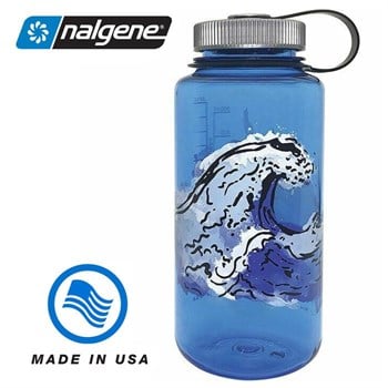 Nalgene 32 Oz WM Trout Wind Suluk Matara 1 Litre Mavi 682019-0140