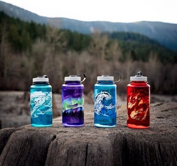 Nalgene 32 Oz WM Trout Wind Suluk Matara 1 Litre Turkuaz 682019-0141