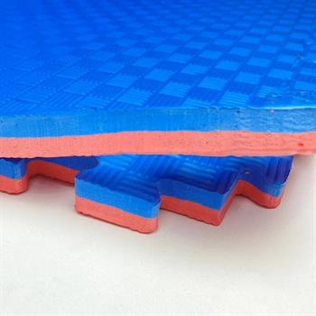 Tatami Mavi Kırmızı Çift Renk 100x100 cm 26 mm Kalınlık