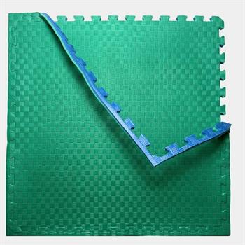 Tatami Mavi Kırmızı Çift Renk 50x50 cm 26 mm Kalınlık