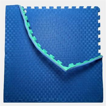 Tatami Mavi Yeşil Çift Renk 100x100 cm 26 mm Kalınlık