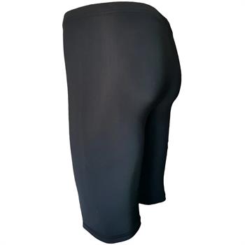 Sporcu Likralı Kısa Tayt Siyah