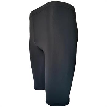 Sporcu Likralı Kısa Tayt Siyah