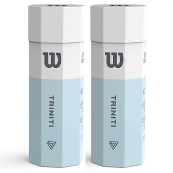 2 Kutu Wilson Triniti 3lü Tenis Topu Karton Ambalajda