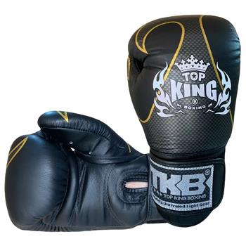 Top King Hakiki Deri Anchor Kick Boks ve Muay Thai Eldiveni