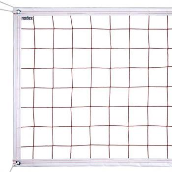 Voleybol Filesi Standart Beyaz Kırmızı