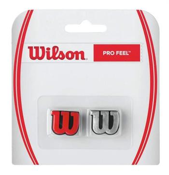 Wilson Tenis Raketi Titreşim Önleyici W Model Kırmızı ve Gümüş