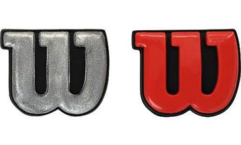 Wilson Tenis Raketi Titreşim Önleyici W Model Kırmızı ve Gümüş