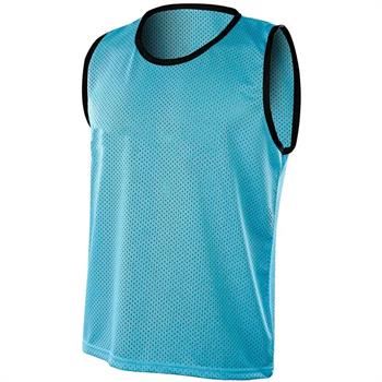 Yetişkin Boy Fileli Sporcu Antrenman Yeleği Bip Yelek Turkuaz