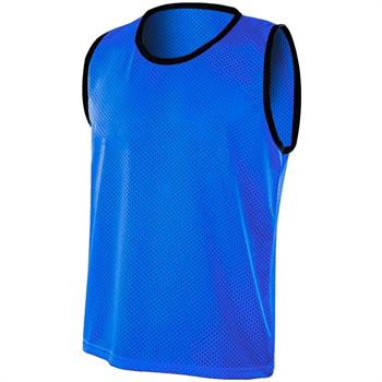 Yetişkin Boy Fileli Sporcu Antrenman Yeleği Bip Yelek Mavi