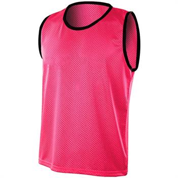 Yetişkin Boy Fileli Sporcu Antrenman Yeleği Bip Yelek Pembe