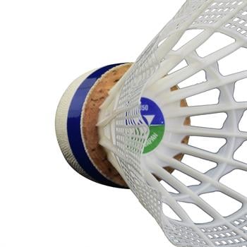 Yonex Mavis 350 6 lı Badminton Topu Beyaz Mavi Band