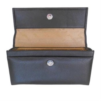 Zenga Deri Çek Evrak ve Para Cüzdanı 525-2 Kahverengi