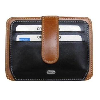 Zenga Orjinal Deri Cüzdanlı Kredi Kartlık 024-04 Garni Greyzi