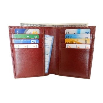 Zenga Orjinal Deri Erkek Cüzdanı İnce 708-4 Taba
