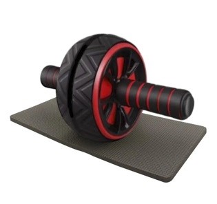 Delta Ab Wheel Karın Egzersiz ve Fitness Tekerleği Siyah-Kırmızı