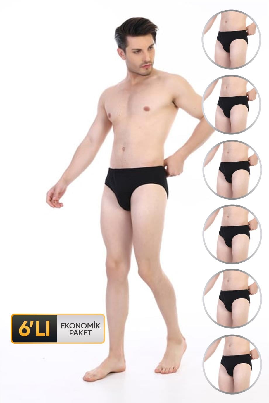 ÇK 0741 ERKEK SÜPREM SLİP 6'LI