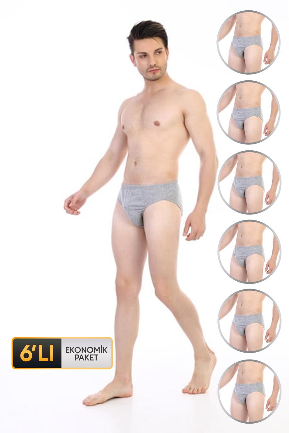 ÇK 0741 ERKEK SÜPREM SLİP 6'LI