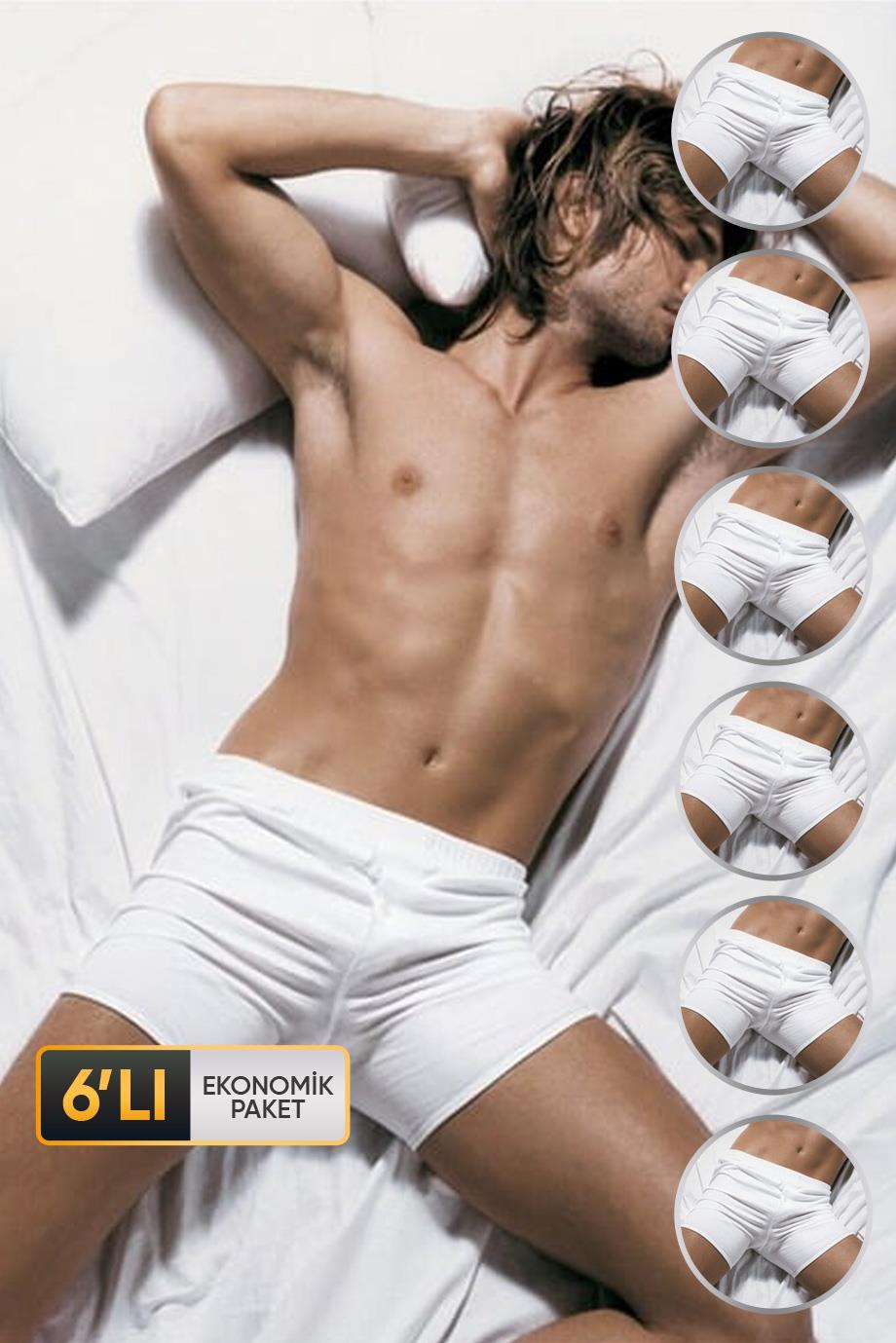 ÇK 0791 ERKEK SÜPREM BOXER 6'LI