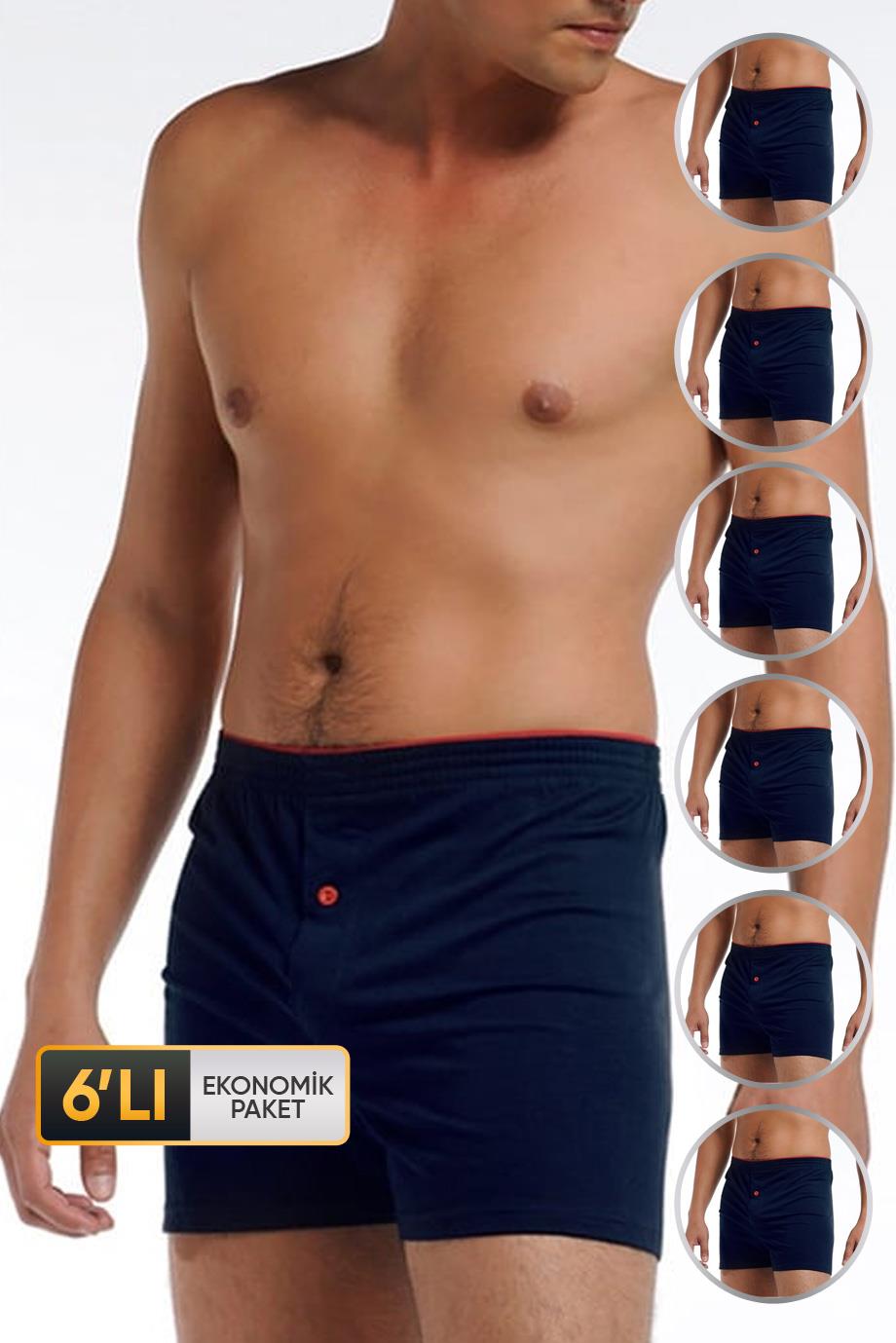 ÇK 0805 ERKEK PENYE BOXER 6'LI