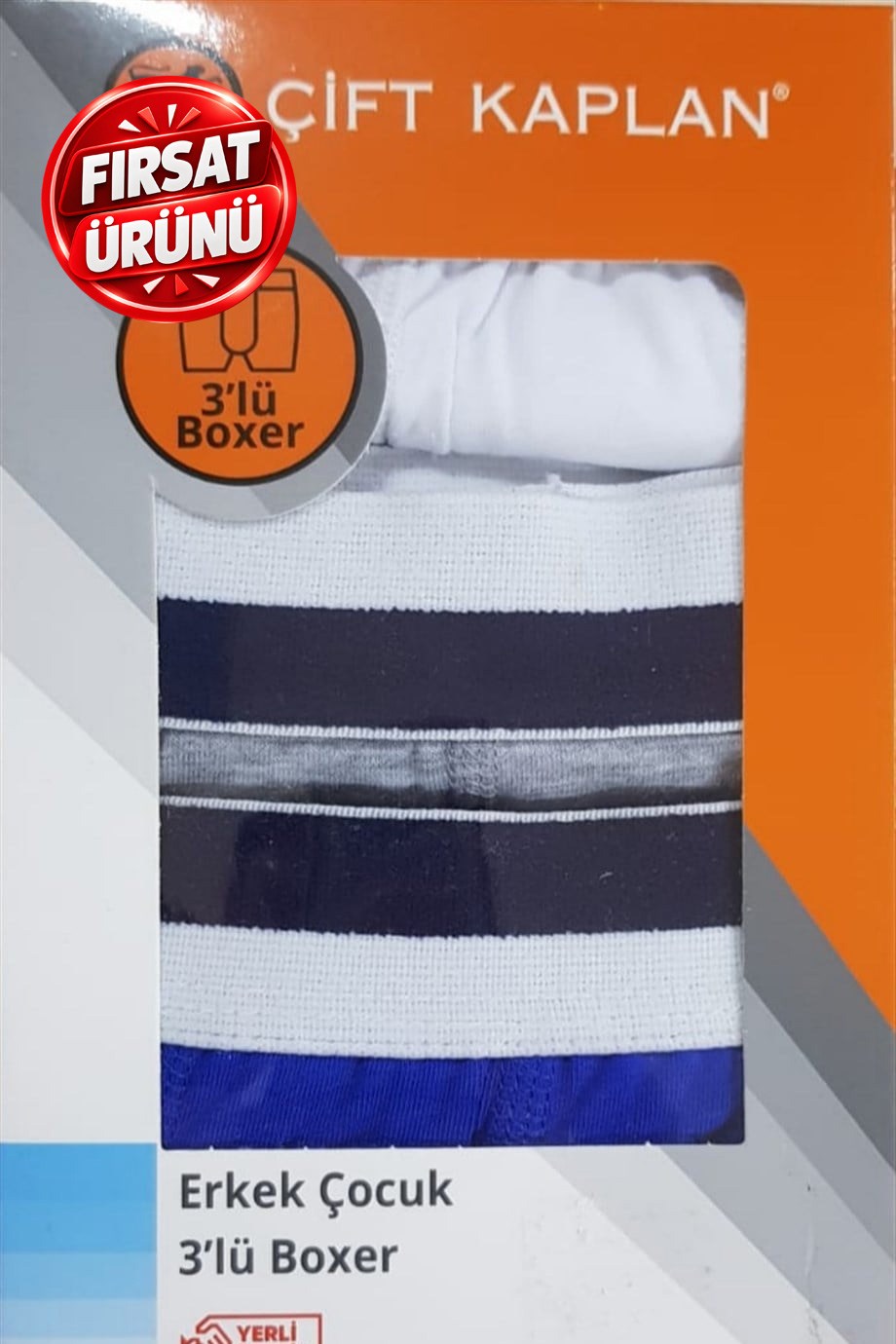 Erkek Çocuk 3'lü Boxer 203