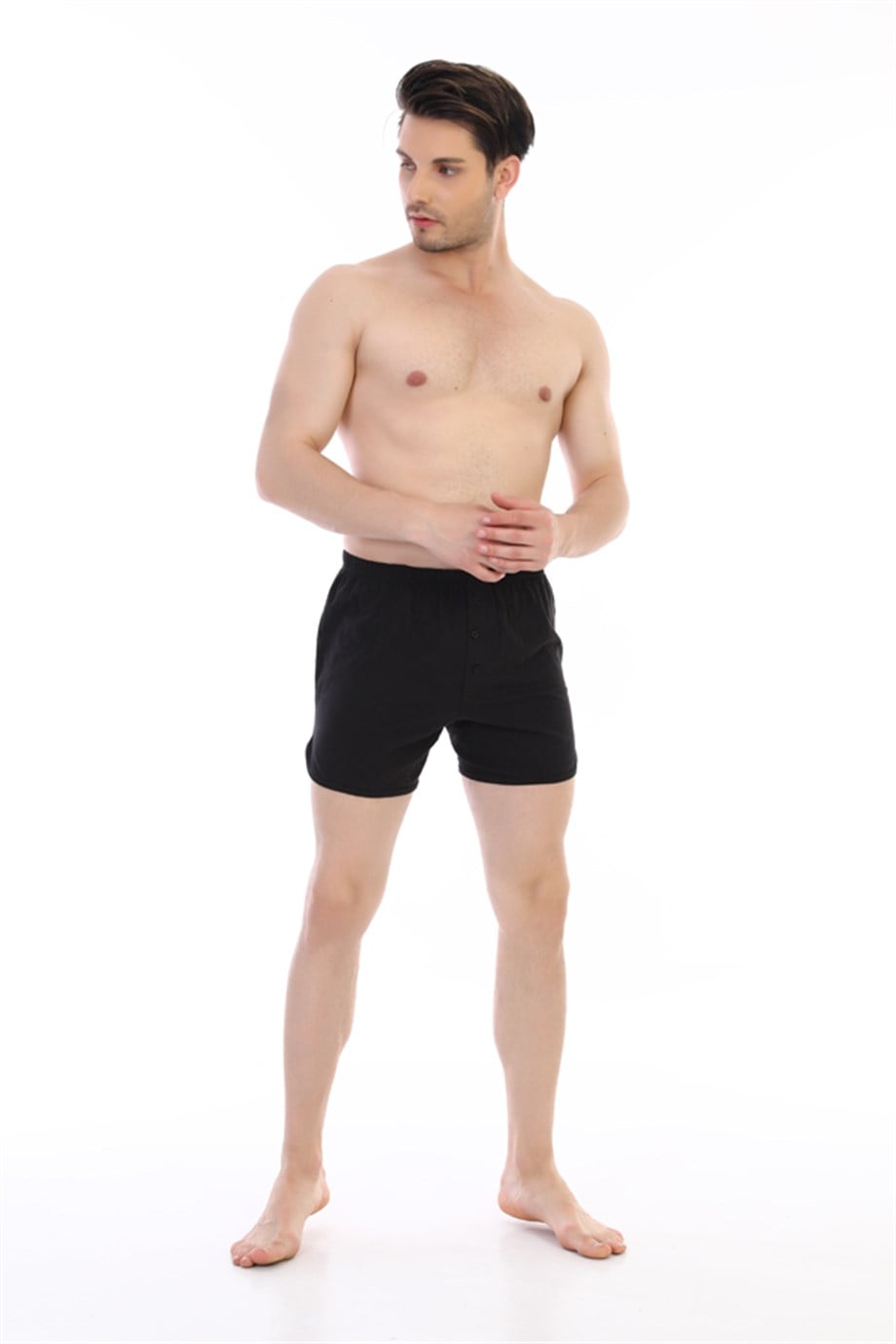 Erkek Süpem Siyah Spor Külot 0791