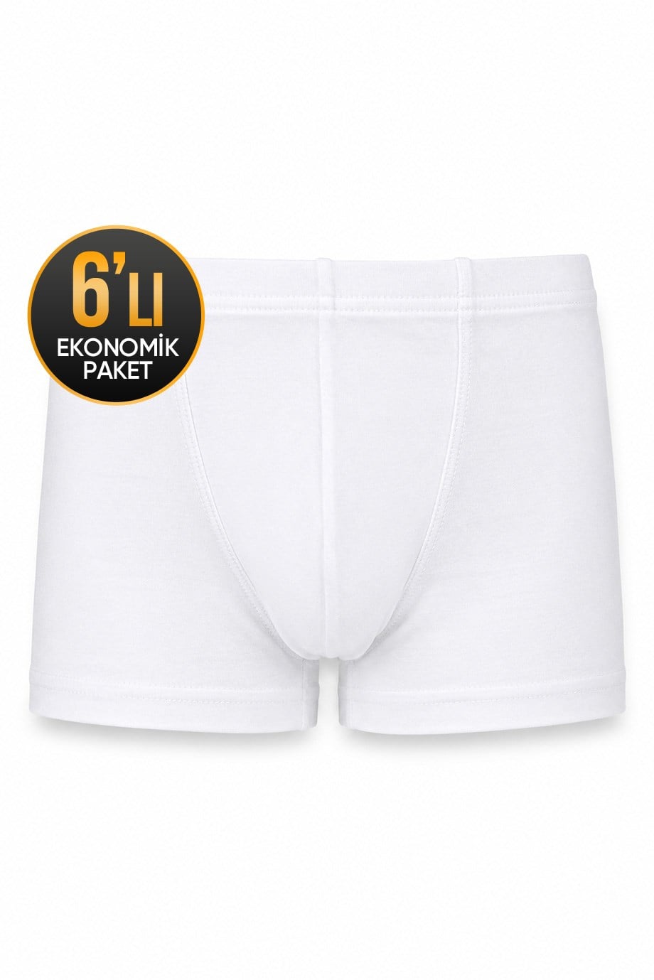 ÇK 0202 ERKEK ÇOCUK RİBANA BOXER 6'LI