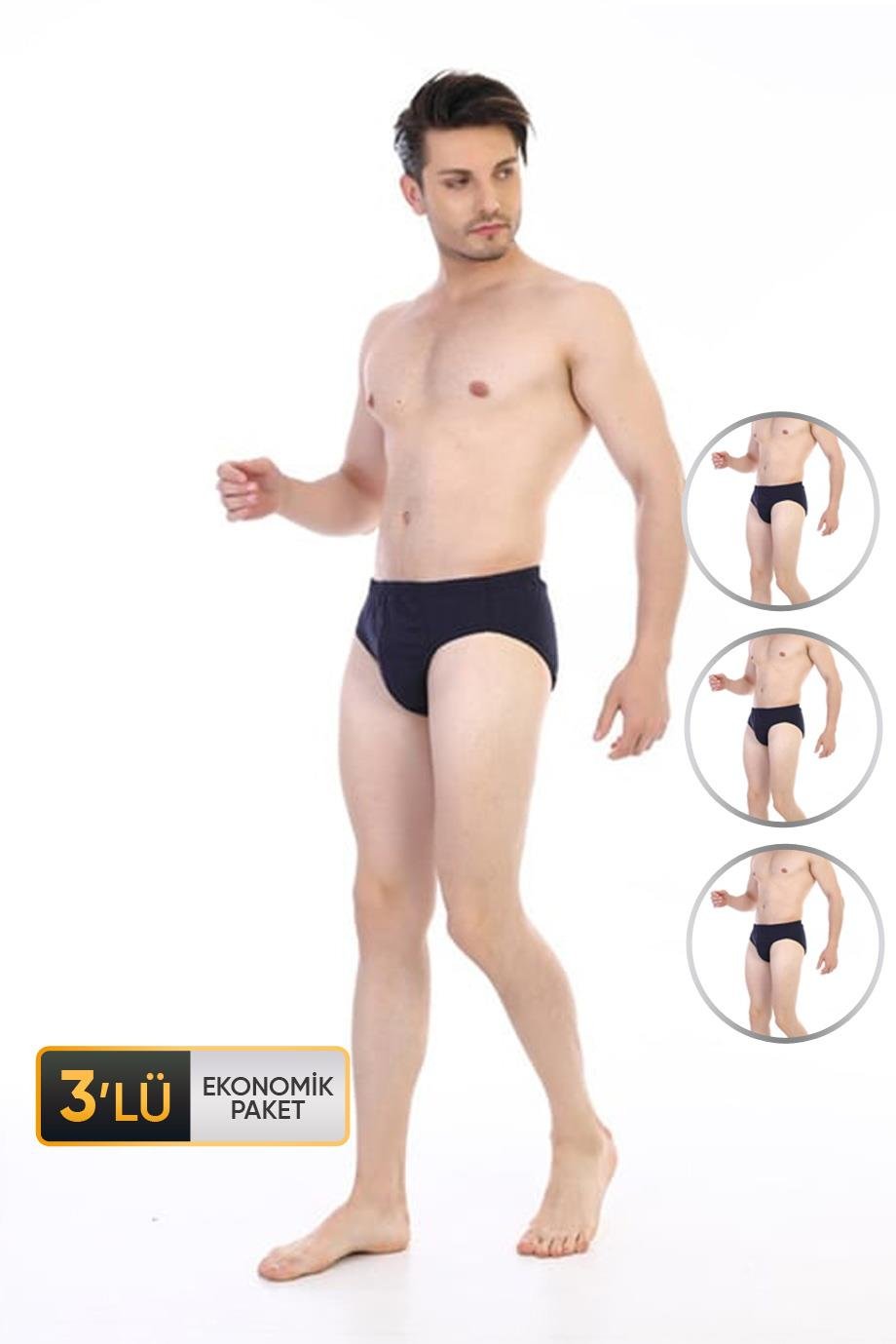 ÇK 0741 ERKEK SÜPREM SLİP 3'LÜ