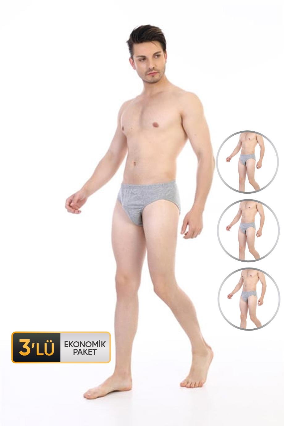 ÇK 0741 ERKEK SÜPREM SLİP 3'LÜ