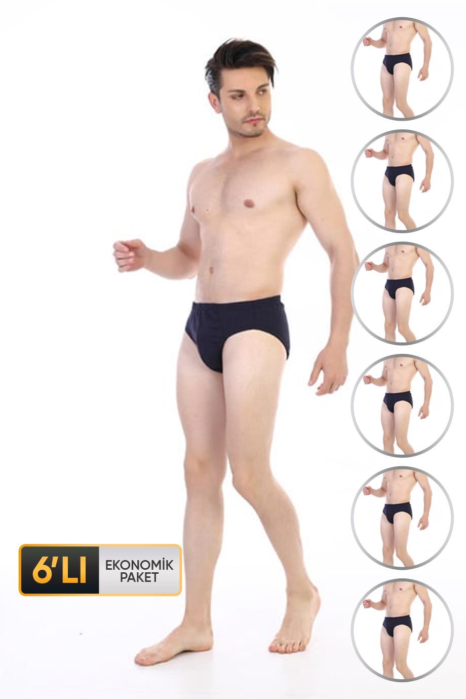 ÇK 0741 ERKEK SÜPREM SLİP 6'LI