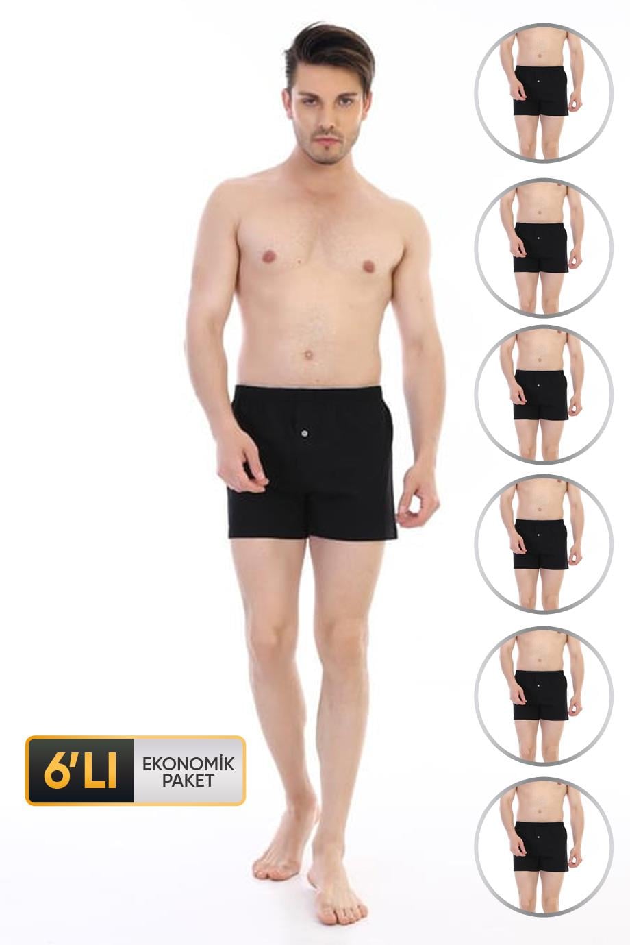 ÇK 0805 ERKEK PENYE BOXER 6'LI
