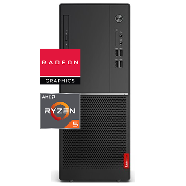 Lenovo V55T AMD Ryzen 5 3350G 16GB 1TB + 256GB SSD Windows 10 Pro Masaüstü Bilgisayar 11KJ0036TX09