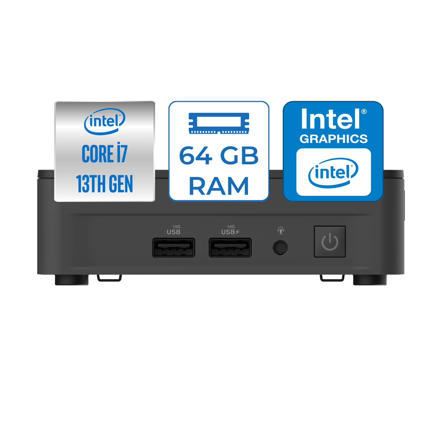 Asus NUC13 Pro Slim Kit Intel Core I7 1360P 64GB 4TB SSD Windows 11 Home Wifi/bluetooth/thunderbolt Mini Bilgisayar RNUC13ANKI700002IH15