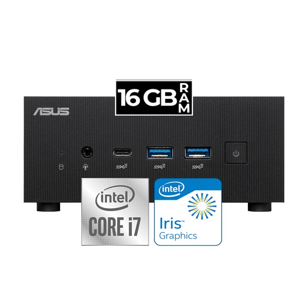 Asus PN64 Intel Core i7 12700H 16GB 512GB SSD Windows 10 Pro Mini Masaüstü  Bilgisayar BB7014MD22 + Zetta Çanta | Weblegelsin