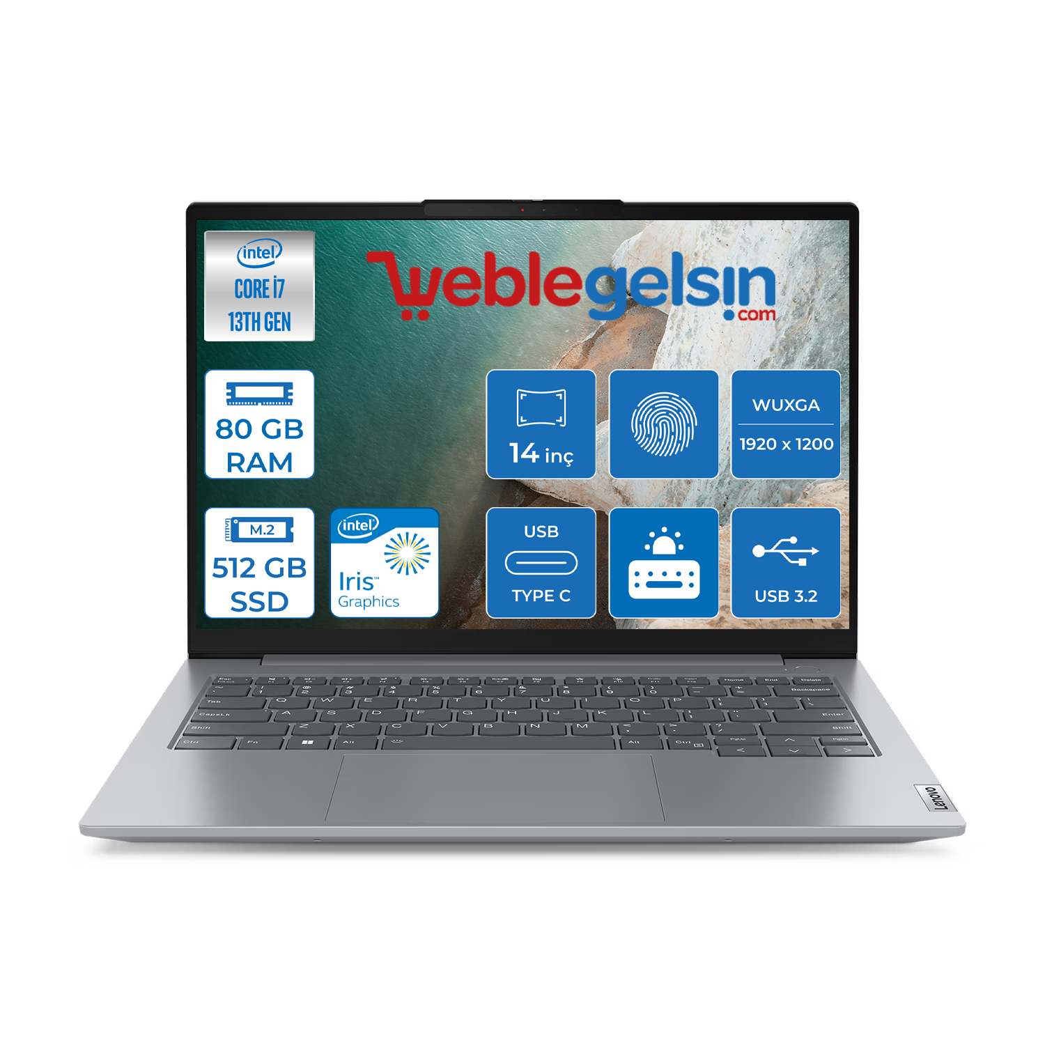 Lenovo Thinkbook 14 G6 Irl Intel Core I7 13700H 80GB DDR5 512GB SSD 14