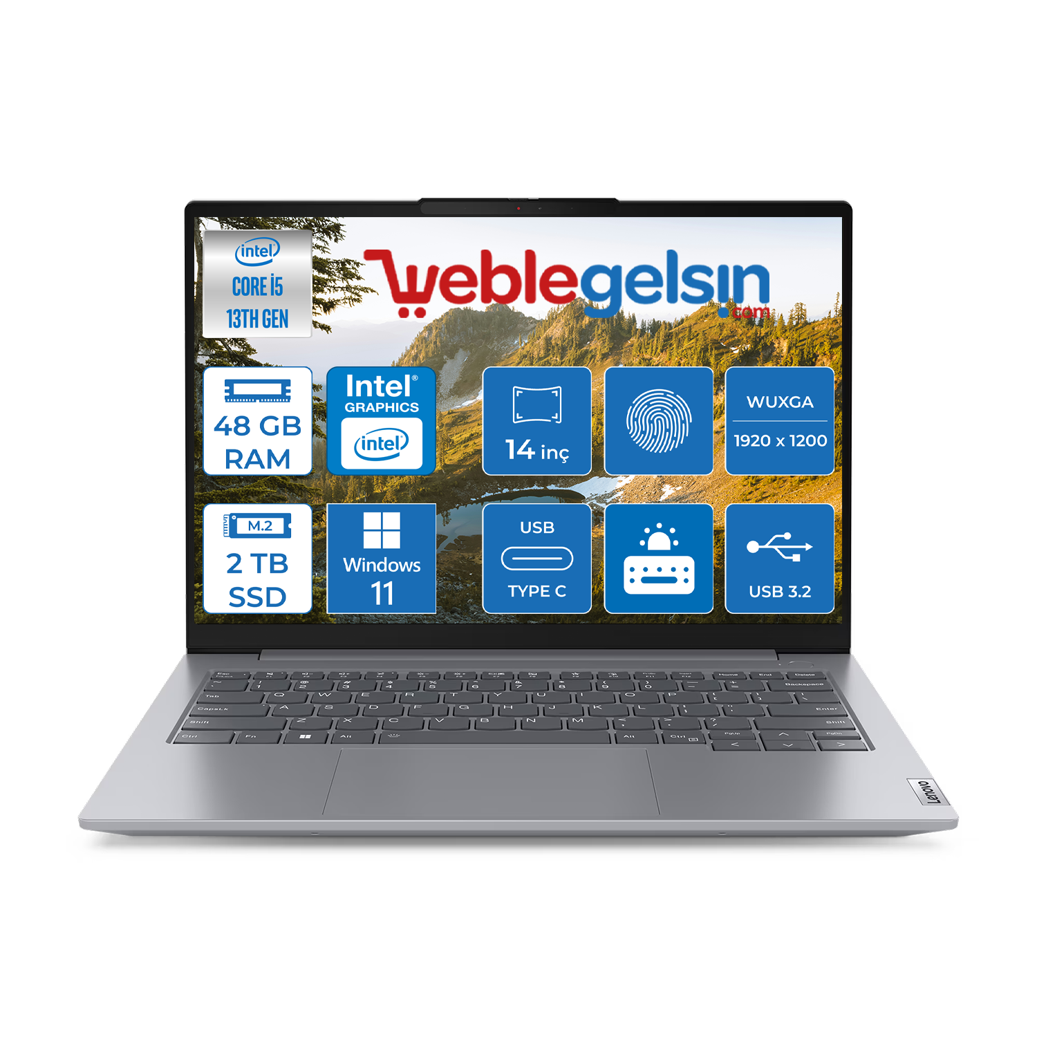 Lenovo Thinkbook 14 G6 Irl Intel Core I5 13420H 48GB DDR5 2TB SSD 14