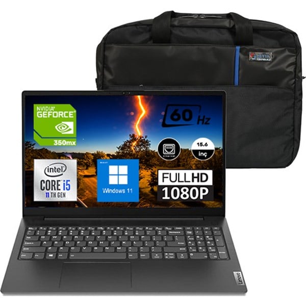 Lenovo V15 Gen2 Intel Core i5 1135G7 40 GB 256 GB SSD MX350 Windows 11 Pro 15.6