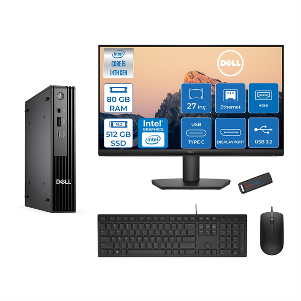 Dell Intel Core Ultra7 マイクロPC QBM1250 Dell Pro QBM1250 Desktop