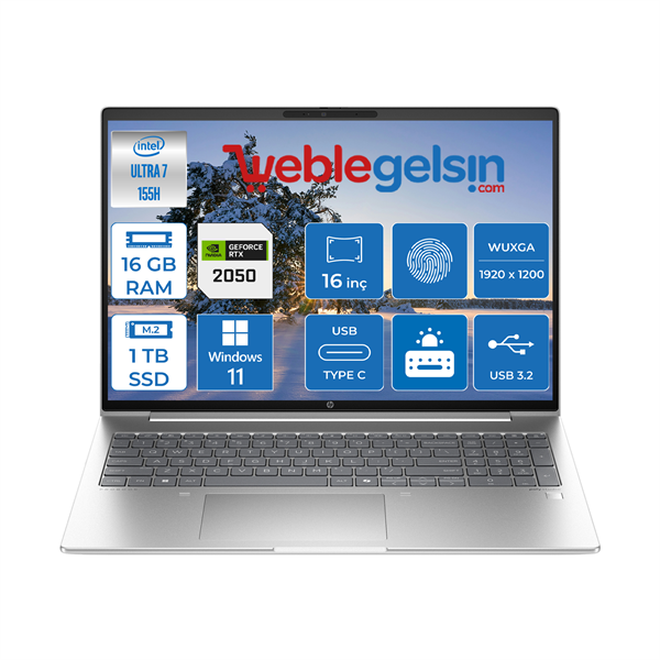 Hp Probook 460 G11 Intel Core Ultra 7 155H DDR5 16GB 1TB SSD Rtx