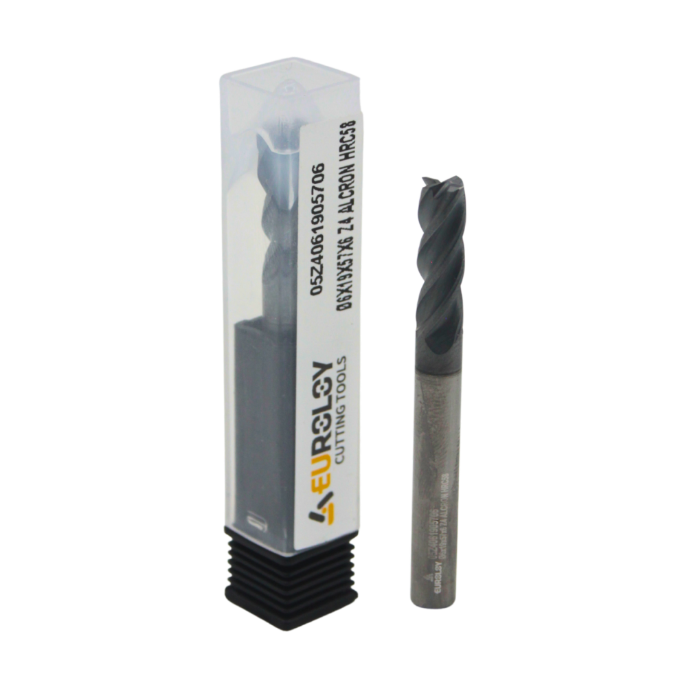 KARBÜR PİRR FREZE Ø6X57 Z4 ALCRN 60 HRC